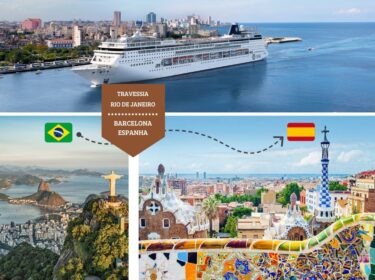 Travessia Brasil Espanha MSC Armonia Rio de Janeiro Barcelona Travessia Brasil Espanha MSC Armonia Rio de Janeiro Barcelona