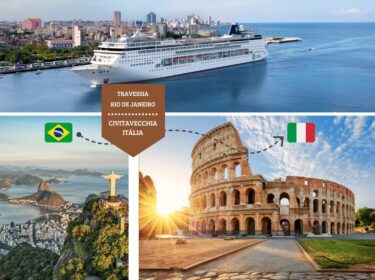 Travessia Brasil Itália MSC Armonia Rio de Janeiro Civitavecchia (Roma) Travessia Brasil Itália MSC Armonia Rio de Janeiro Civitavecchia (Roma)
