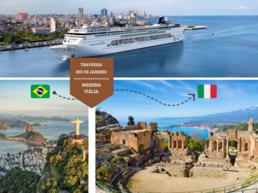 Travessia Brasil Itália MSC Armonia Rio de Janeiro Messina Travessia Brasil Itália MSC Armonia Rio de Janeiro Messina