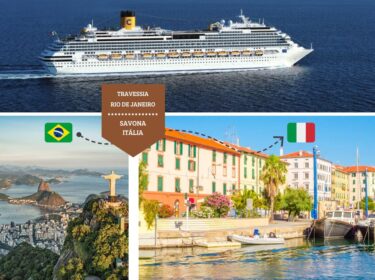 Travessia Brasil Itália Costa Favolosa Rio de Janeiro Savona Travessia Brasil Itália Costa Favolosa Rio de Janeiro Savona