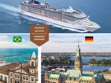 Travessia Brasil Alemanha MSC Preziosa Salvador Hamburgo Travessia Brasil Alemanha MSC Preziosa Salvador Hamburgo