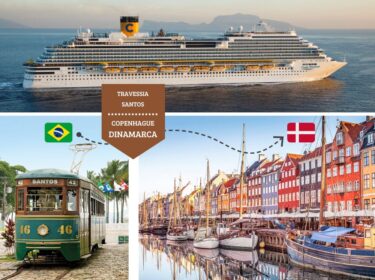 Travessia Brasil Dinamarca Costa Diadema Santos Copenhague