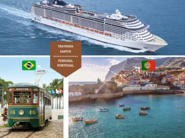 Travessia Brasil Portugal MSC Preziosa Santos Funchal Ilha da Madeira Travessia Brasil Portugal MSC Preziosa Santos Funchal Ilha da Madeira