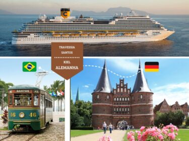 Travessia Brasil Alemanha Costa Diadema Santos Kiel