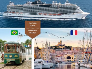 Travessia Brasil França MSC Seaview Santos Marseille Travessia Brasil França MSC Seaview Santos Marseille