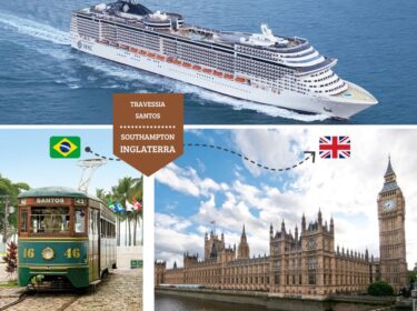 Travessia Brasil Inglaterra MSC Preziosa Santos Southampton Travessia Brasil Inglaterra MSC Preziosa Santos Southampton