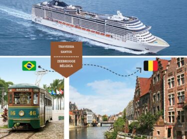 Travessia Brasil Bélgica MSC Preziosa Santos Zeebrugge Travessia Brasil Bélgica MSC Preziosa Santos Zeebrugge